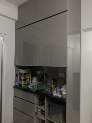 Kitchen in 3 BHK Apartment at Rajapushpa Provincia, Narsingi – for Rent