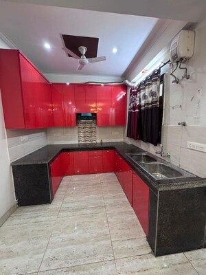 Kitchen in 3 BHK Builder Floor at Sector 57 – for Rent