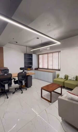 Team Area in  Office Space at Savaliya Krish Cubical, Thaltej – for Rent