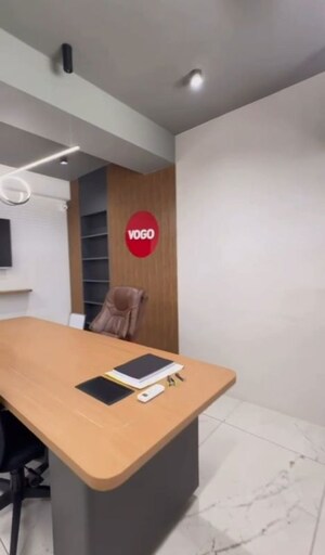 Team Area in  Office Space at Savaliya Krish Cubical, Thaltej – for Rent
