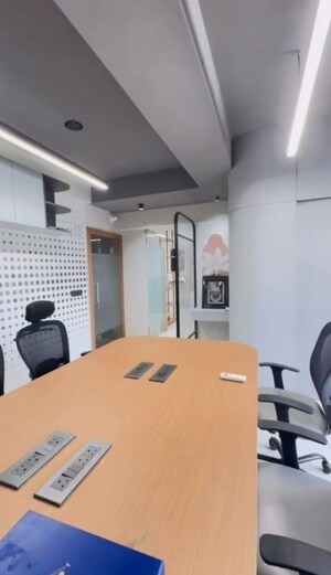 Team Area in  Office Space at Savaliya Krish Cubical, Thaltej – for Rent