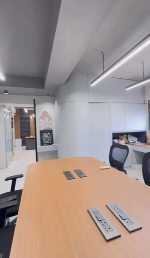 Team Area in  Office Space at Savaliya Krish Cubical, Thaltej – for Rent