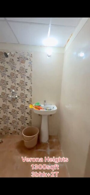 Bathroom in 3 BHK Apartment at Amrapali Verona Heights Phase II, Amrapali Leisure Valley – for Rent