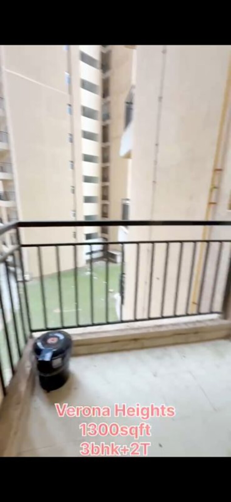 Balcony, amrapali-verona-heights-phase-ii 3 Bedroom 1300 Sq.Ft. Apartment In Amrapali Leisure Valley Greater Noida 10756006