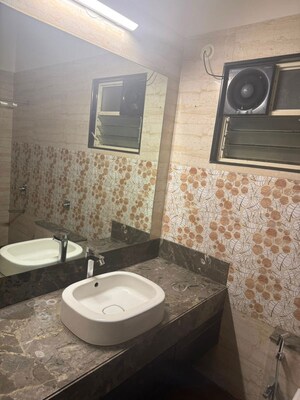 Bathroom in 4 BHK Villa at Vasant Vihar – for Rent