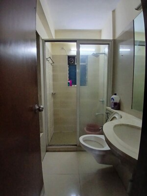 Bathroom in 3 BHK Apartment at Dosti Flamingos, Parel – for Rent