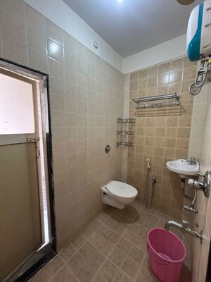 Bathroom in 1.5 BHK Apartment at Gami Tiara, Taloja – for Rent