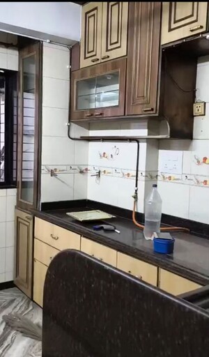 Kitchen in 1 BHK Apartment at Lalbaug Cha Raja CHS, Parel – for Rent