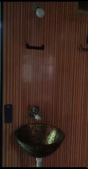 Bathroom in 1 BHK Apartment at Lalbaug Cha Raja CHS, Parel – for Rent