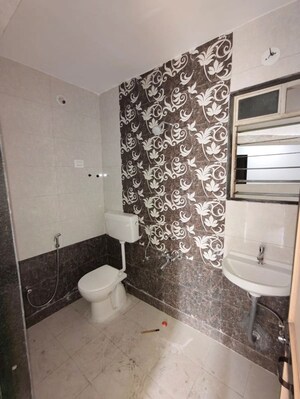 Bathroom in 1 BHK Apartment at Purshottam Nayan, Ghodbunder Road – for Rent