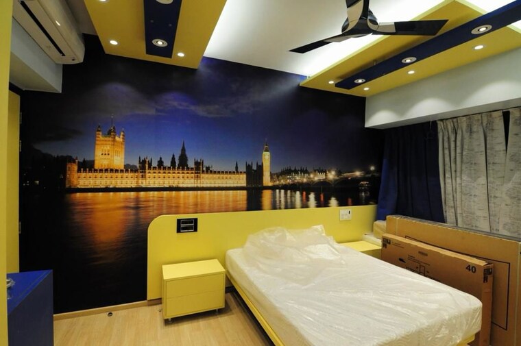 Master Bedroom, paradise-sai-mannat 2 Bedroom 1305 Sq.Ft. Apartment In Kharghar Navi Mumbai 10756051
