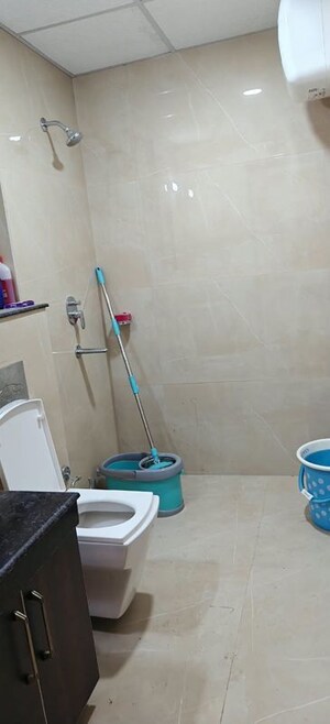 Bathroom in 2 BHK Apartment at Ansal Paradise Crystal, Sushant Golf City – for Rent