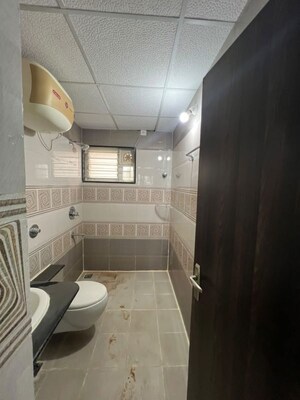Bathroom in 2 BHK Apartment at Unicon Whiteleaf, Jp Nagar – for Rent