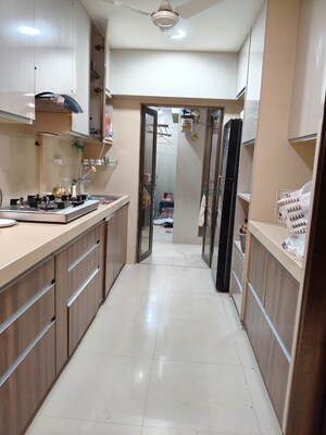 Kitchen in 3 BHK Apartment at K Raheja Raheja Classique, Andheri West – for Rent