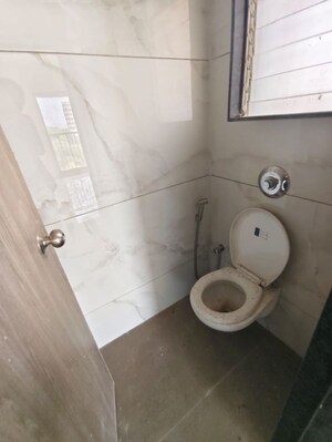 Bathroom in 1 BHK Apartment at Metropolis Bayside, Kasarvadavali – for Rent