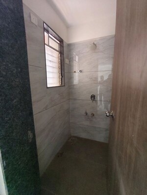 Bathroom in 1 BHK Apartment at Metropolis Bayside, Kasarvadavali – for Rent