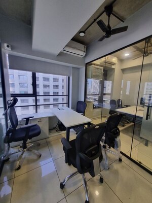 Team Area in  Office Space at Shivam Trade Center, Ambli – for Rent