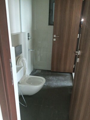Bathroom in 1 BHK Apartment at Piramal Vaikunth, Balkum Pada – for Rent