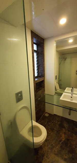 Bathroom in 1 BHK Apartment at Sunita Apartment, Peddar Road – for Rent