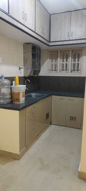 Kitchen in 1 BHK Builder Floor at Jeevan Bima Nagar – for Rent