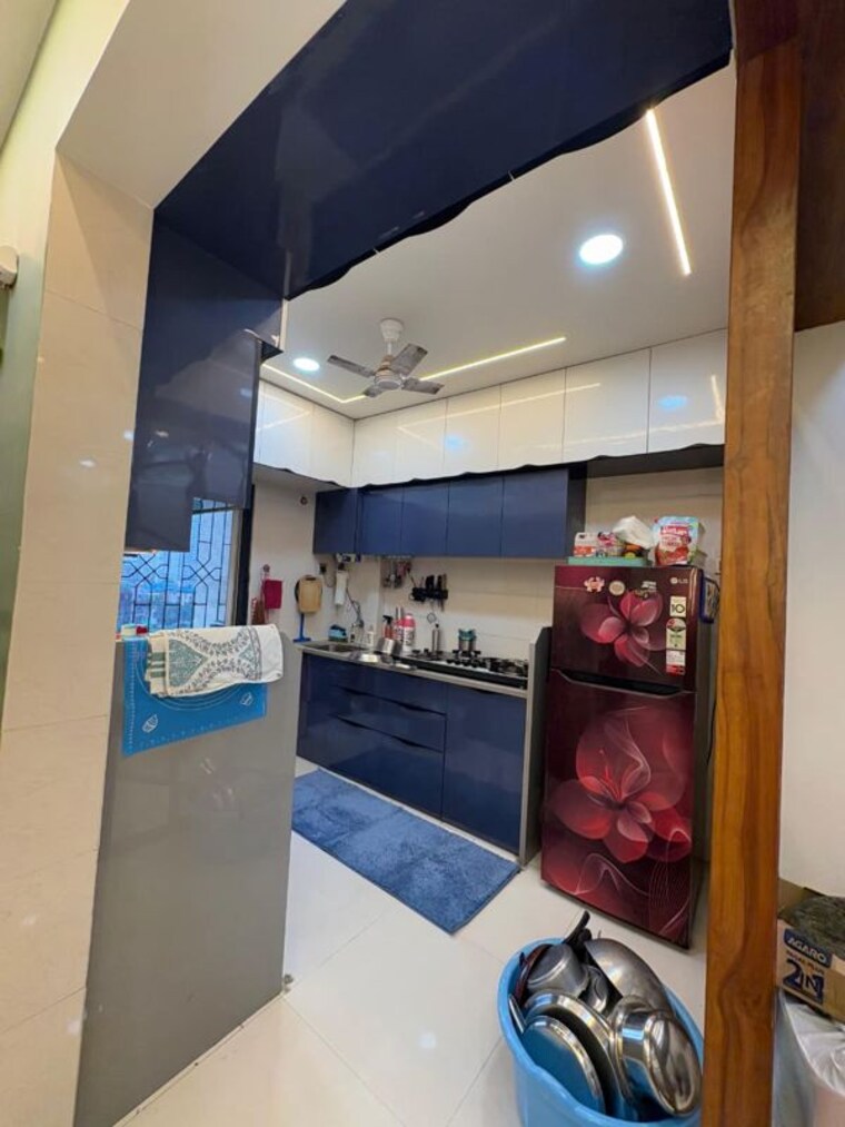 Kitchen, om-tanishq-residency 2 Bedroom 619 Sq.Ft. Apartment In Kalyan West Thane 10756147