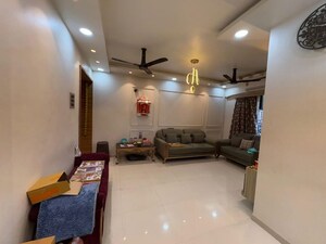 Living Room in 2 BHK Apartment at Om Tanishq Residency, Kalyan West – for Sale