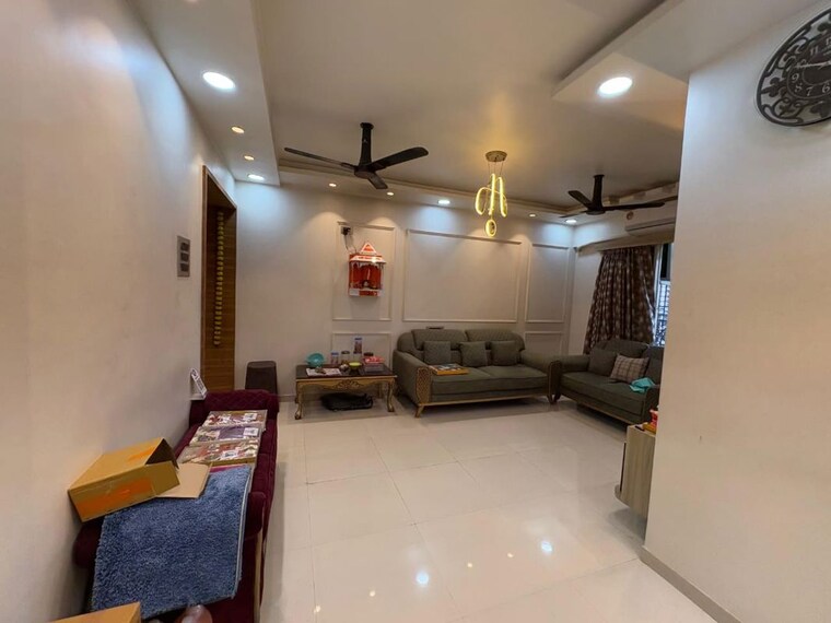 Living Room, om-tanishq-residency 2 Bedroom 619 Sq.Ft. Apartment In Kalyan West Thane 10756147