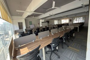 Team Area in  Office Space at Trade Avenue, Andheri East – for Rent