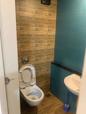 Bathroom in 1 BHK Apartment at Lodha Crown Kolshet, Kolshet Road – for Rent