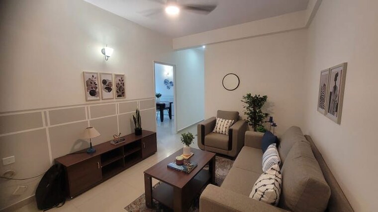 Living Room, pyramid-urban-homes-3 2 Bedroom 768 Sq.Ft. Apartment In Sector 67a Gurgaon 10756213