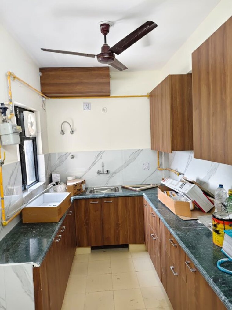 Kitchen, ansal-crown-heights 2 Bedroom 1050 Sq.Ft. Apartment In Sector 80 Faridabad 10756211