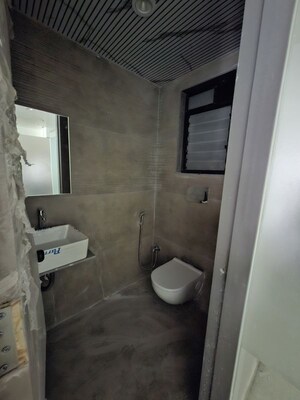 Bathroom in  Office Space at Dream Apex 24 High, Nerul – for Rent