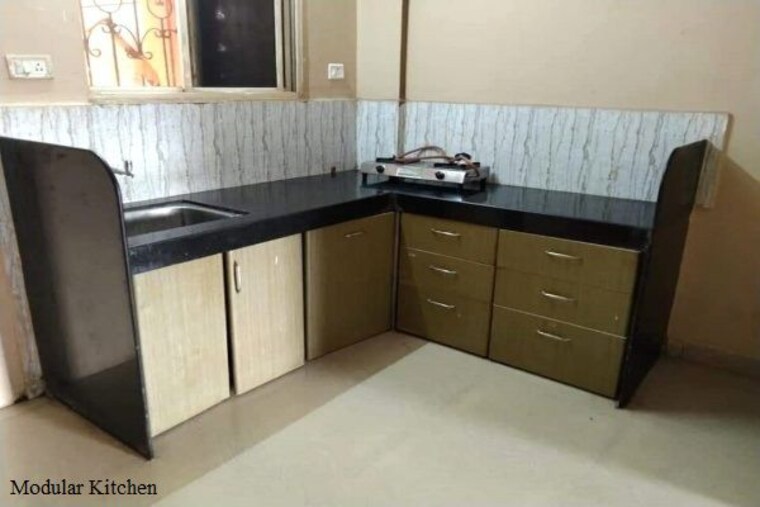 Kitchen, rohan-karan-evana 2 Bedroom 786 Sq.Ft. Apartment In Wadgaon Sheri Pune 10756218