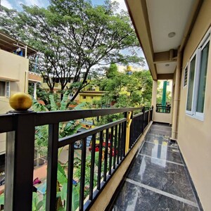 Balcony in 2 BHK Builder Floor at Akshaya Enclave New Thippasandra, New Thippasandra – for Rent