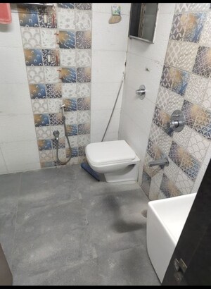 Bathroom in 1 BHK Apartment at Western Rakhi Tower, Borivali East – for Sale