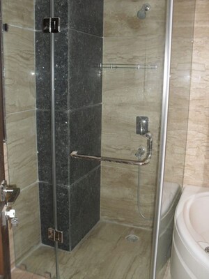 Bathroom in 3 BHK Builder Floor at Safdarjung Enclave – for Rent