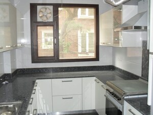 Kitchen in 3 BHK Builder Floor at Safdarjung Enclave – for Rent