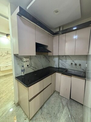 Kitchen in 2 BHK Builder Floor at Mansa Ram Park – for Rent