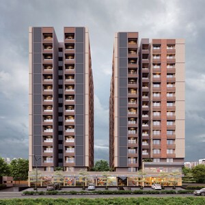 3 BHK Apartment – Exterior View View at Swastik Promont, Ghuma - for Sale