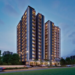 3 BHK Apartment – Exterior View View at Swastik Promont, Ghuma - for Sale