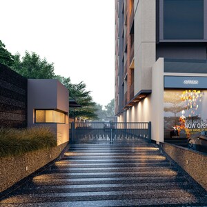 3 BHK Apartment – Exterior View View at Swastik Promont, Ghuma - for Sale