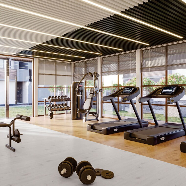 Gym, swastik-promont 3 Bedroom 902 Sq.Ft. Apartment In Ghuma Ahmedabad 10756289