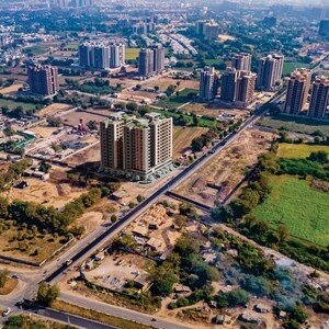 3 BHK Apartment – Exterior View View at Swastik Promont, Ghuma - for Sale