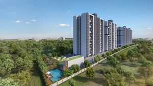 2 BHK Apartment – Exterior View View at Benchmarrk Kairosa Cluster A, Punawale - for Sale