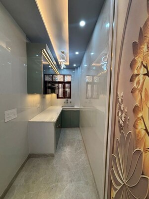 Kitchen in 2 BHK Builder Floor at Dwarka Mor – for Rent