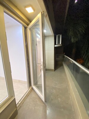 Balcony in 3 BHK Builder Floor at Uday Park – for Rent