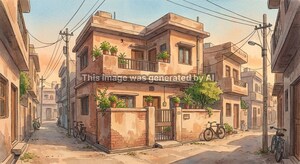  Independent House – Exterior View View at Forest Colony - for Sale