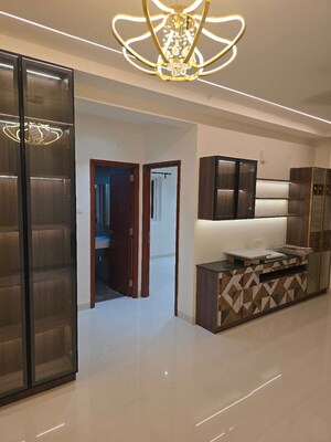 Living Room in 2.5 BHK Apartment at Bricks Cyberwoods, Osman Nagar – for Sale