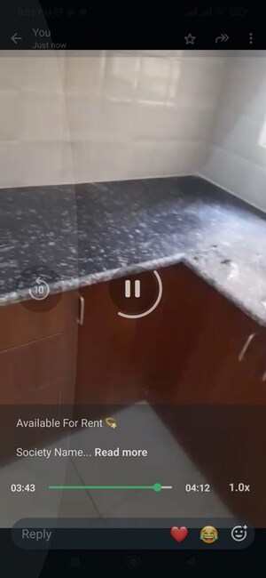 Kitchen in 2.5 BHK Apartment at Amrapali Verona Heights Phase II, Amrapali Leisure Valley – for Rent