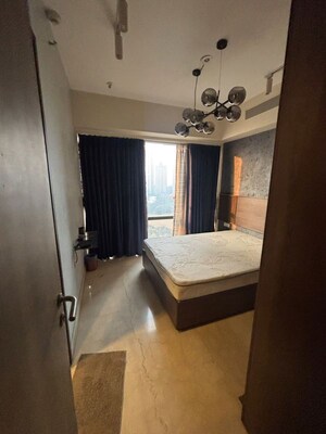 Living Room in 4 BHK Apartment at Lodha The Park, Worli – for Rent